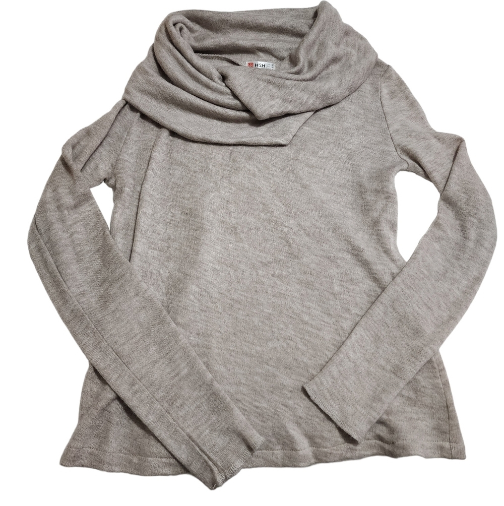 H2H Cowl Neck Sweater, Size S